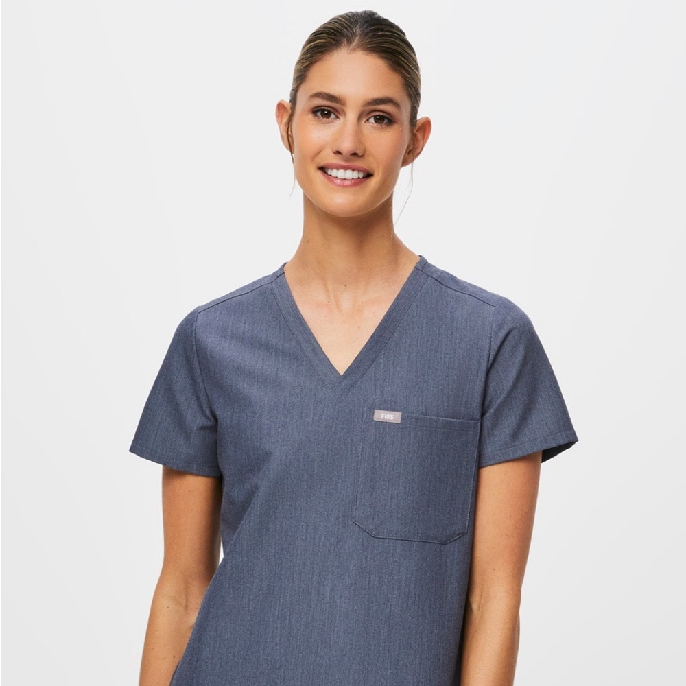 Heather Denim Figs - Catarina Top and Zamora Joggers